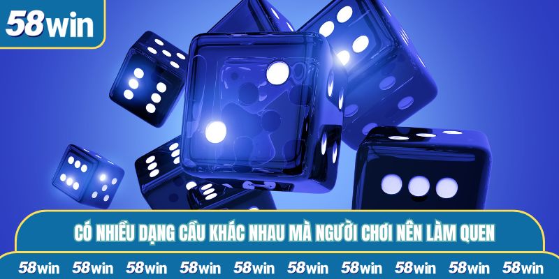 Có nhiều dạng cầu khác nhau mà người chơi nên làm quen