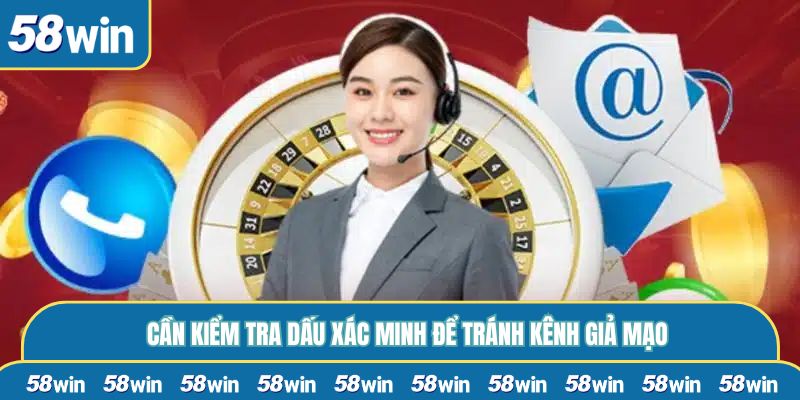 Cần kiểm tra dấu xác minh để tránh kênh giả mạo